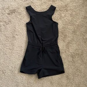 Athleta Black Romper